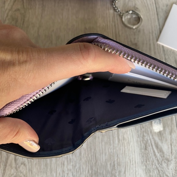 NWT Kate Spade Zip Around Small Wallet - Picture 6 of 7